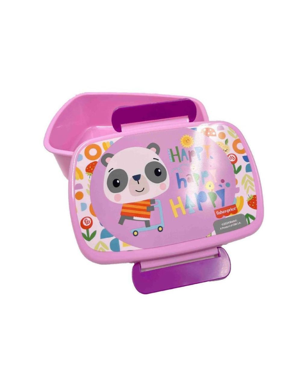 Gim δόχειο φαγητού (microwave) 800ml panda fisher price, 571-68265 - Gim