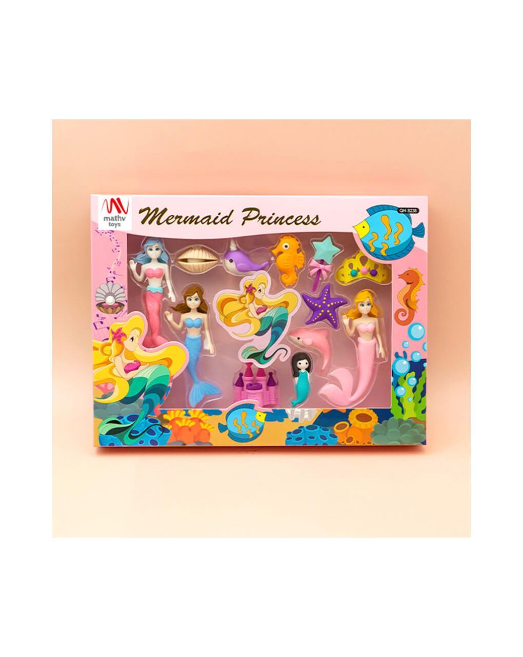 Gift eraser collection: mermaid princess - LITTLE TREE