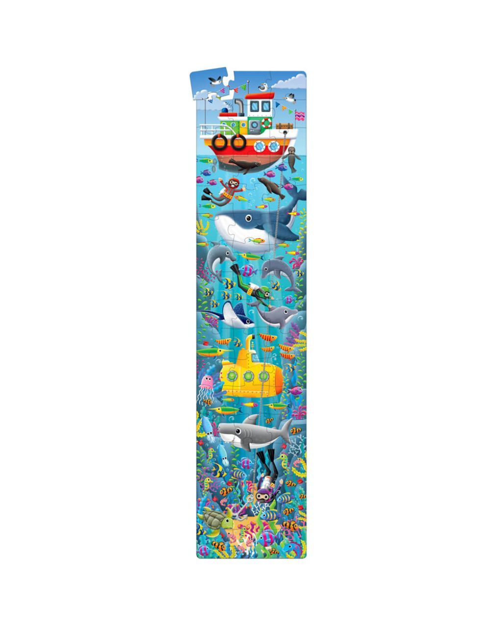 Long & tall παζλ – στον βυθό - THE LEARNING JOURNEY