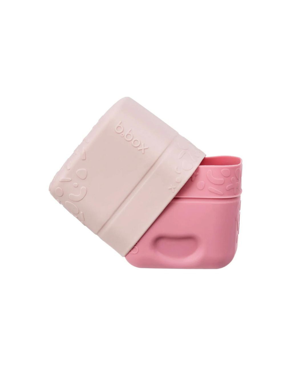 B.box θήκη σιλικόνης 2τμχ berry ροζ, bb401034 - BBOX