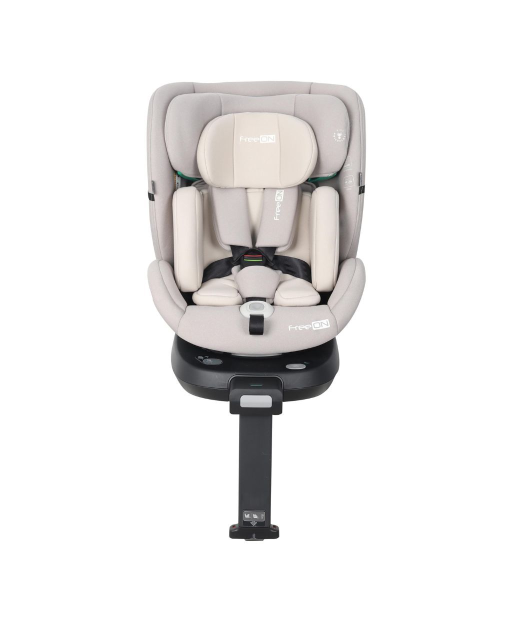 Freeon κάθισμα αυτοκινήτου i-size (40-150cm) space 360° με πόδι στήριξης beige 82467