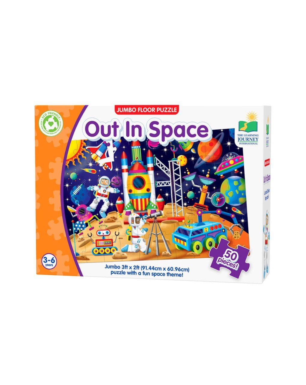 Jumbo παζλ δαπέδου – διάστημα - THE LEARNING JOURNEY