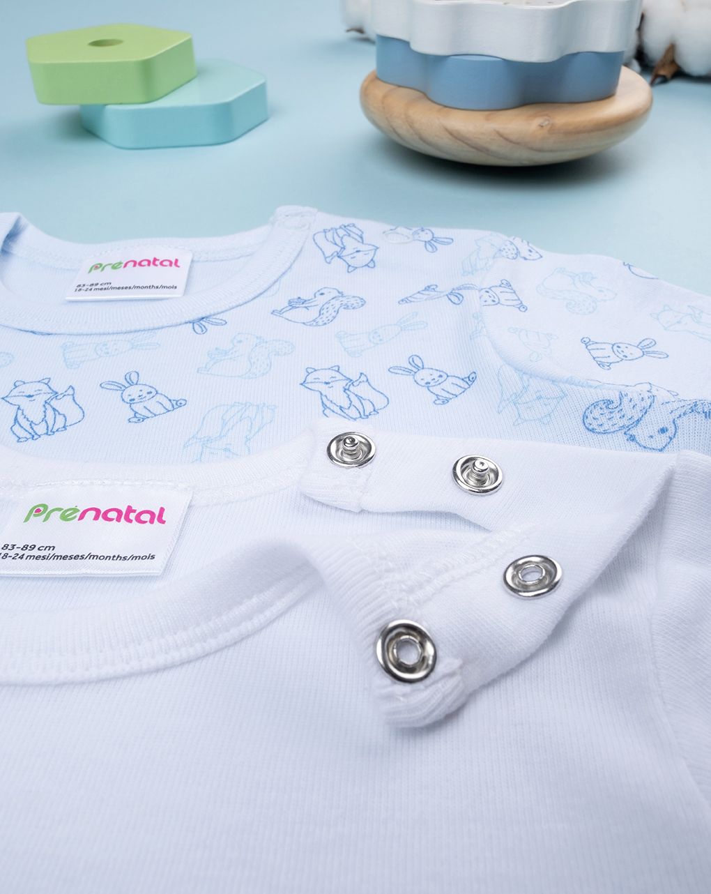 βρεφικά κορμάκια forest πακέτο x2 για αγόρι - Prénatal