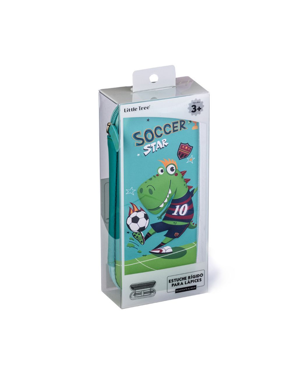 κασετίνα soccer star 3d embossed hard shell - LITTLE TREE