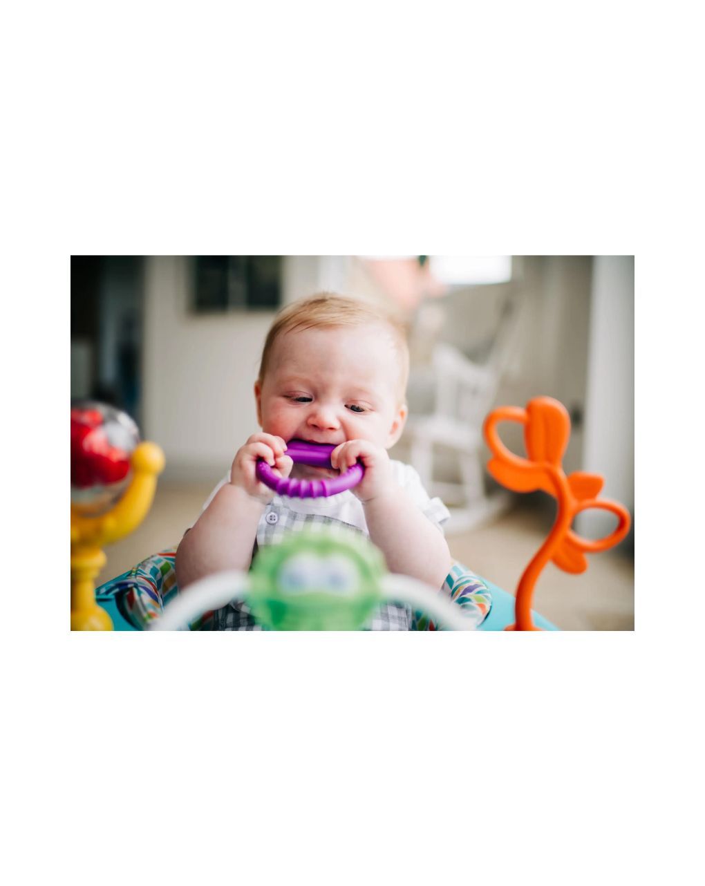 Tommee tippee μασητικό μικρή κουκουβάγια μωβ 3m+, 436481 - Tommee Tippee
