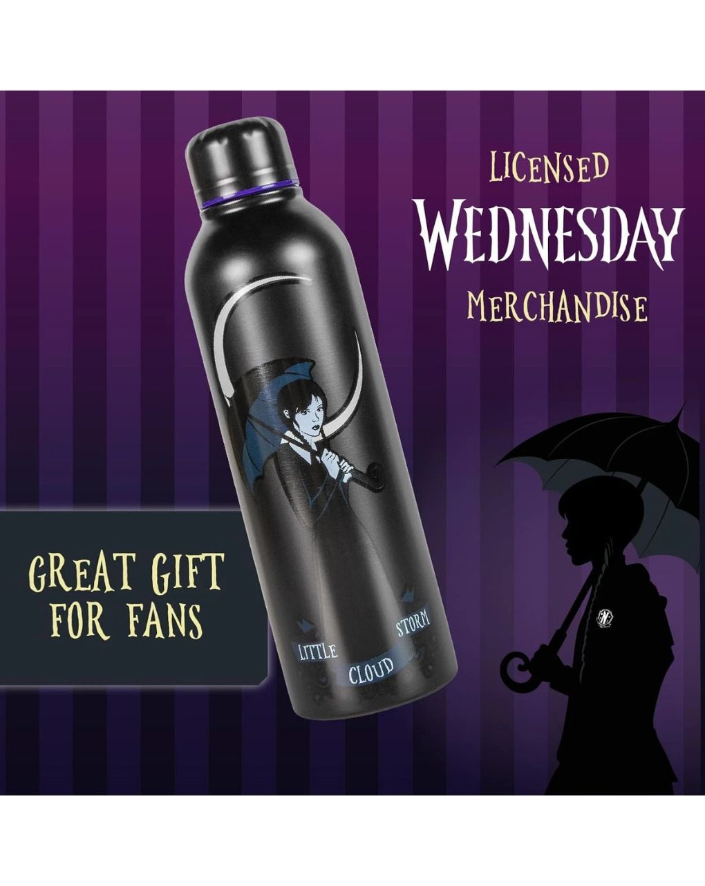 Blue sky μεταλλικό μπουκάλι wednesday 700ml wd717010 - BLUE SKY