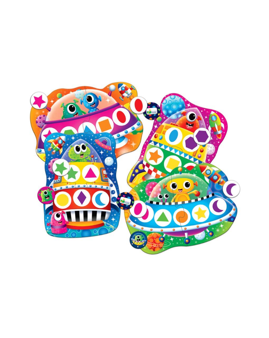 παζλ παιχνίδι: χρώματα και σχήματα - THE LEARNING JOURNEY