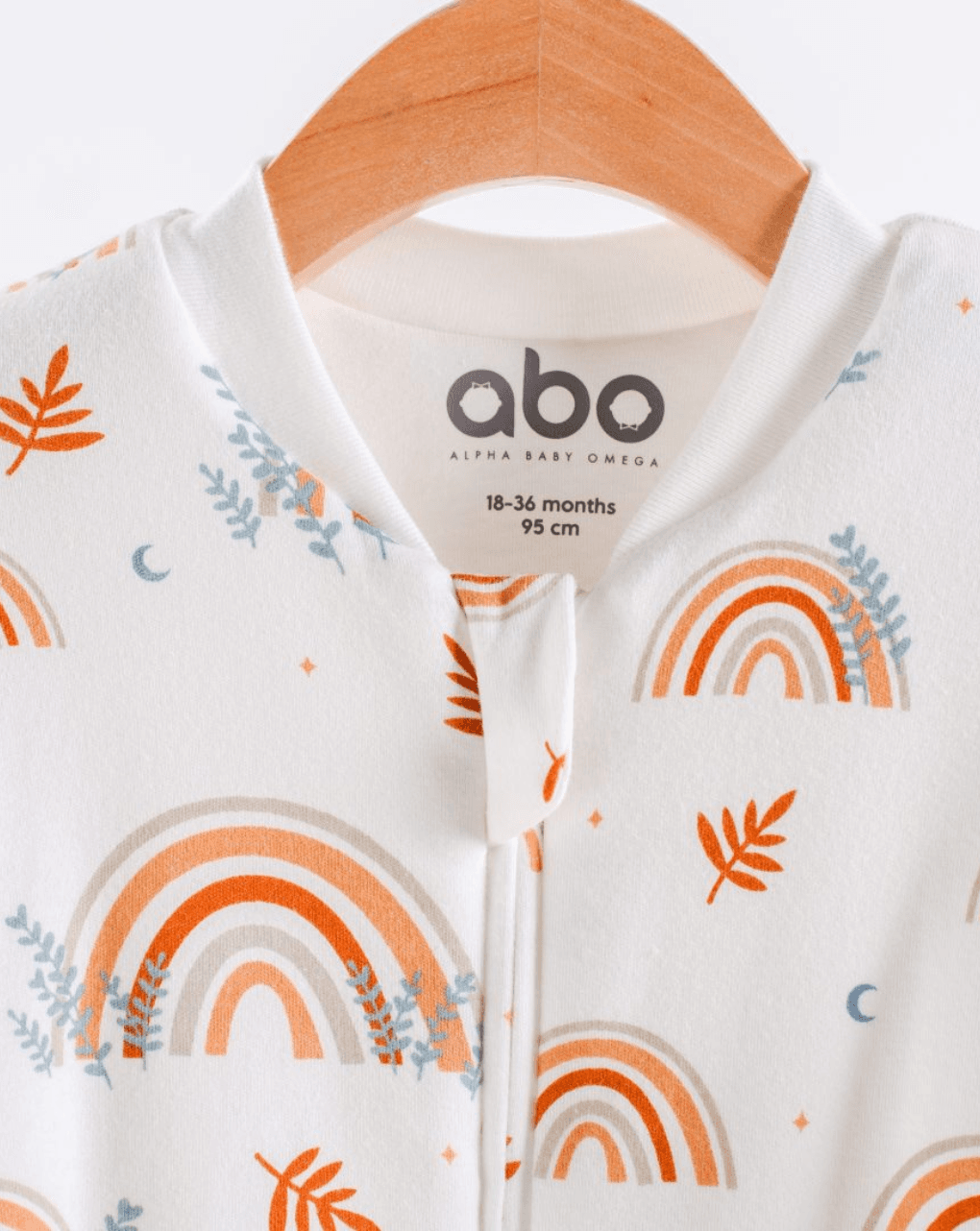 Abo χειμερινός υπνόσακος classic rainbow & leaves 2.5 tog 311012 - ABO