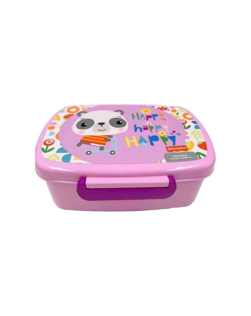 Gim δόχειο φαγητού (microwave) 800ml panda fisher price, 571-68265 - Gim