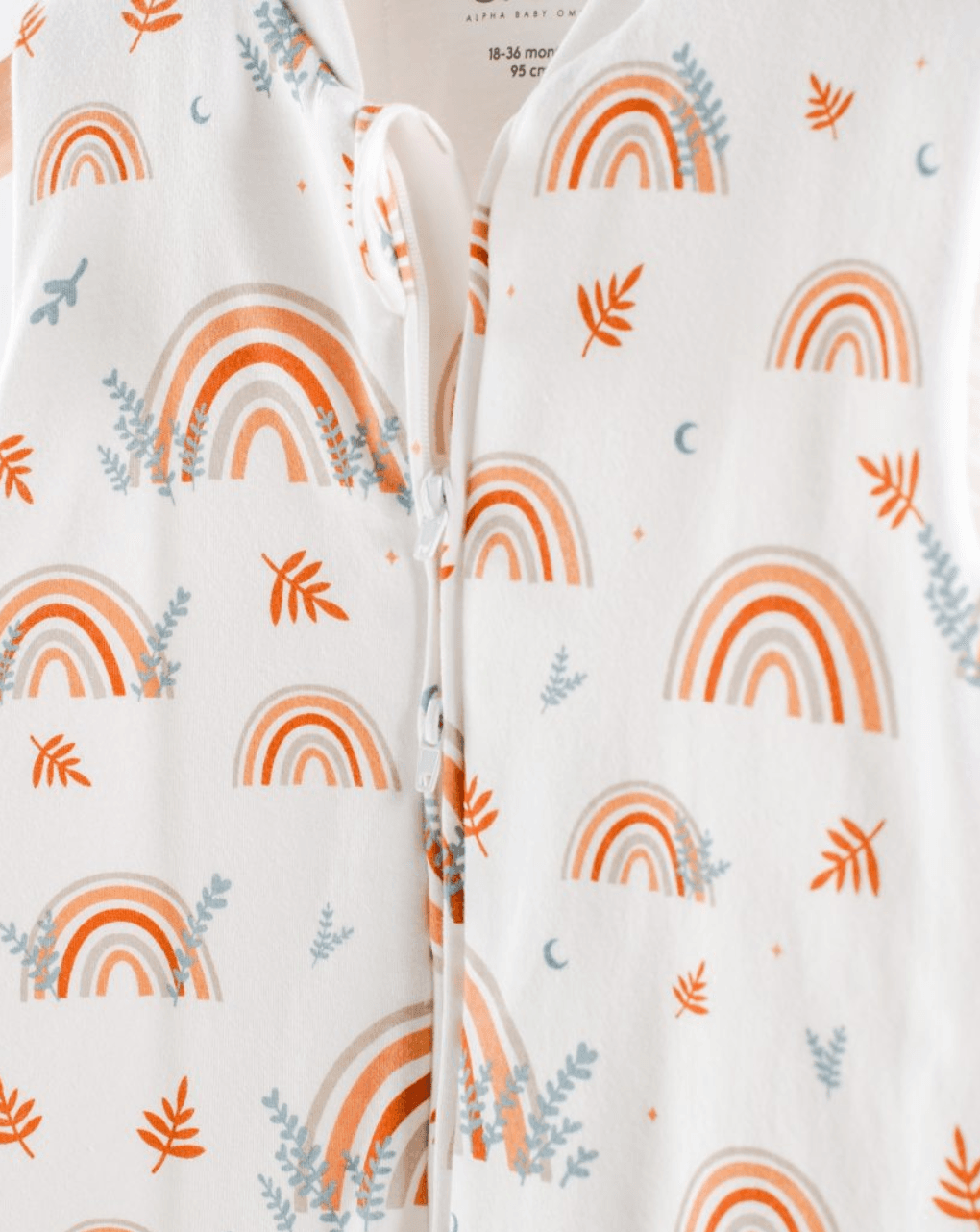 Abo χειμερινός υπνόσακος classic rainbow & leaves 2.5 tog 311012 - ABO