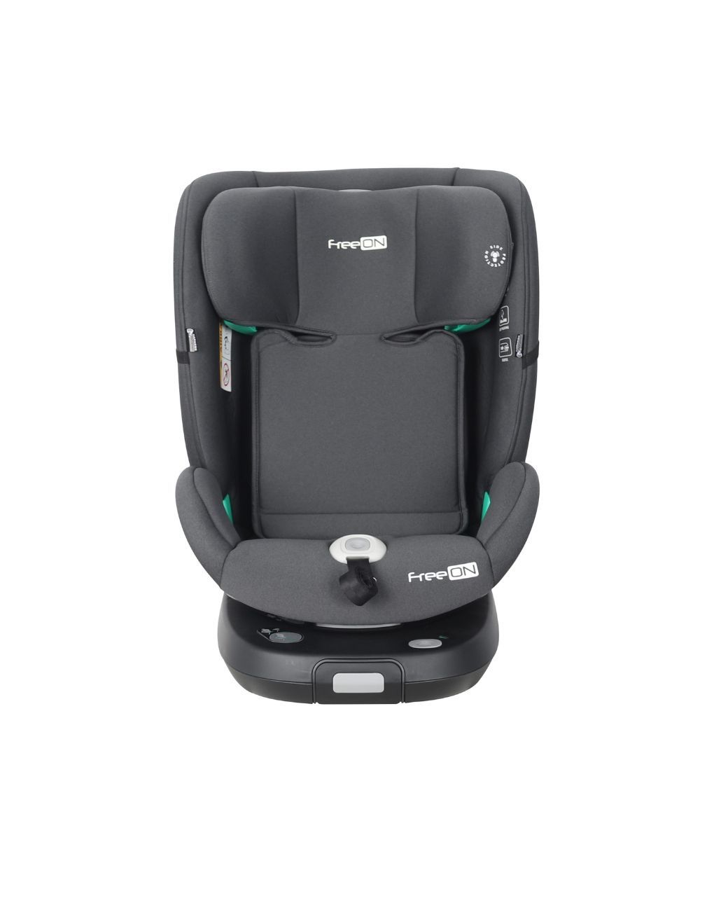 Freeon κάθισμα αυτοκινήτου i-size (40-150cm) space 360° με πόδι στήριξης grey 82474 - Freeon