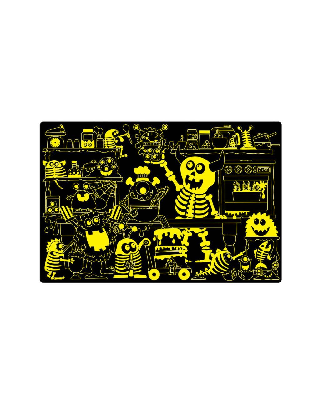 παζλ 2 σε 1 – φωσφορίζει στο σκοτάδι – τέρατα - THE LEARNING JOURNEY