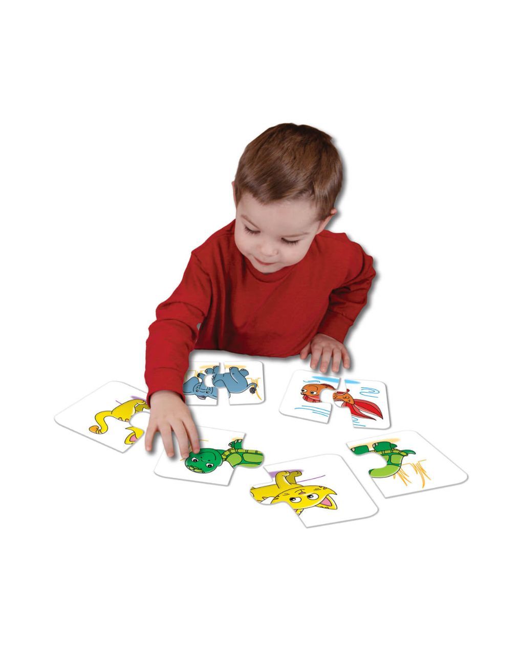 παζλ το πρώτο μου παιχνίδι ταιριάσματος – κεφάλια και ουρές - THE LEARNING JOURNEY