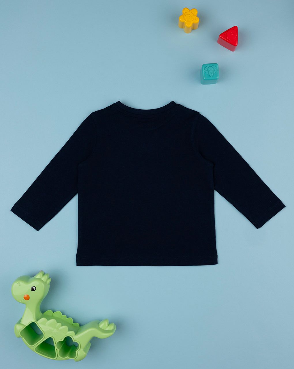 βρεφική μπλούζα μπλε dino για αγόρι - Prénatal