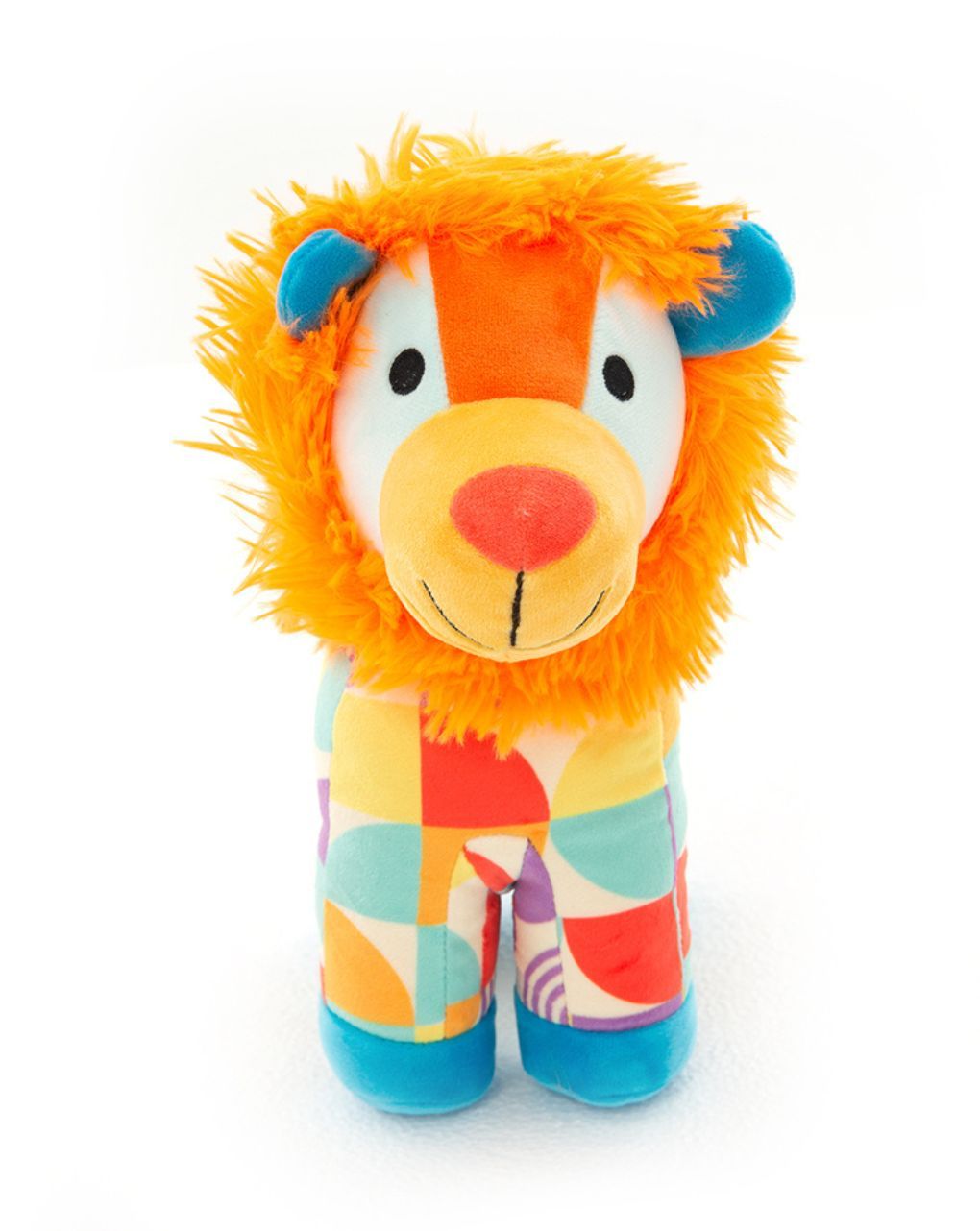 Happymals λούτρινο jungle world: λιοντάρι, hj-006 - HAPPYMALS