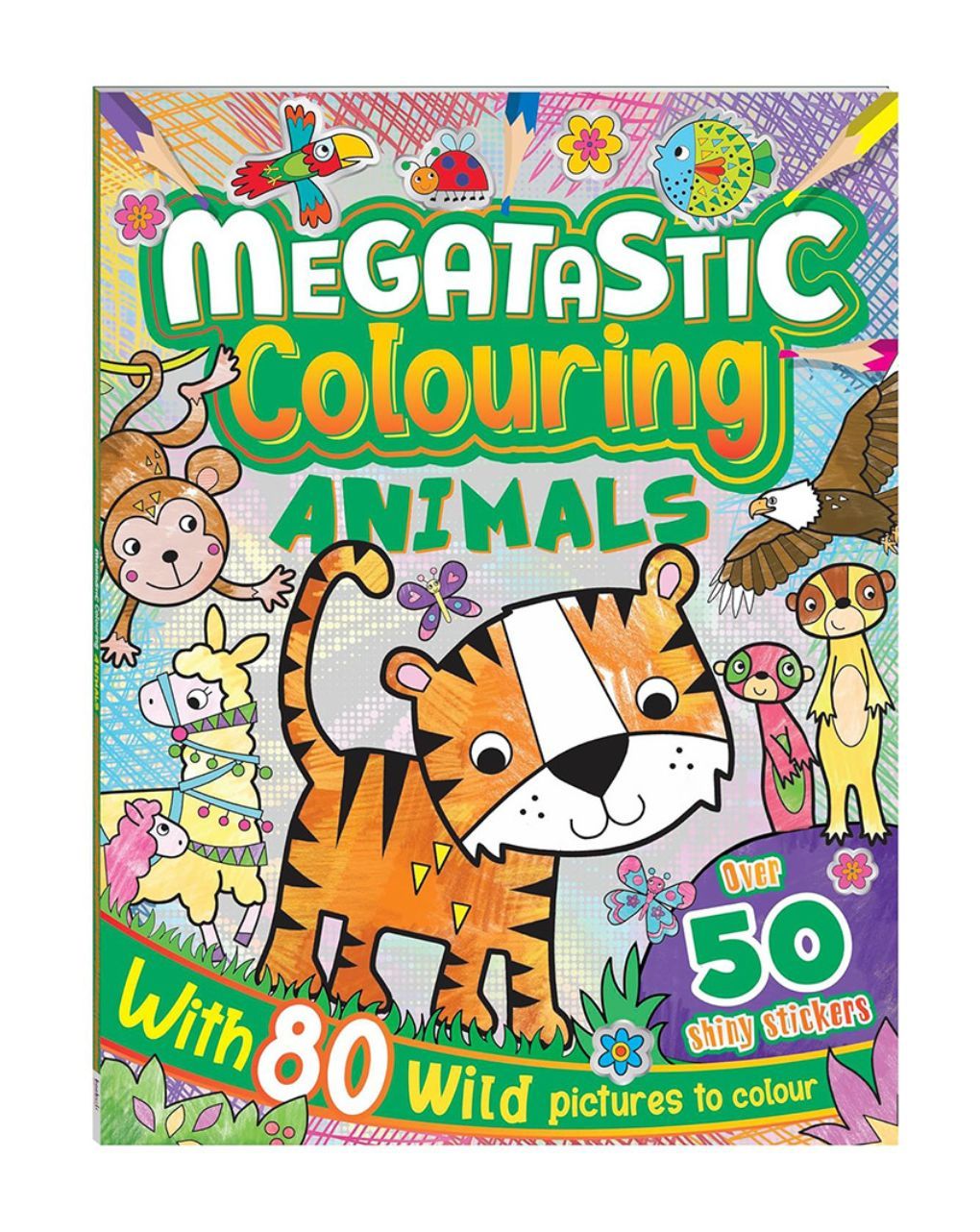 Hinkler megatastic colouring: animals, meg-9 - HINKLER