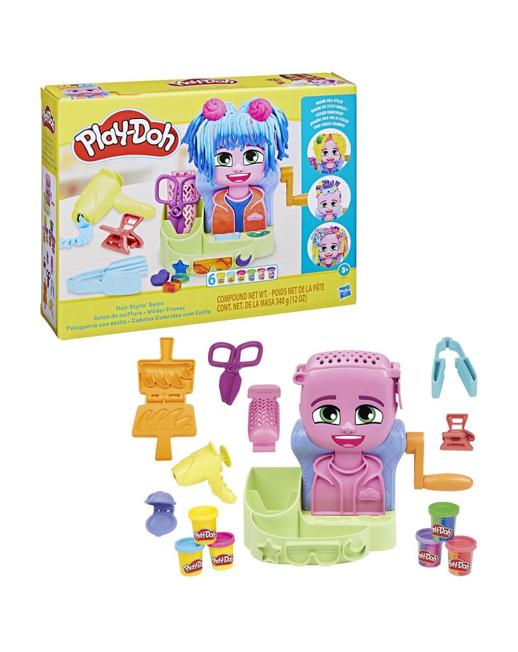 Hasbro play-doh hair stylin’ salon f8807 - Play-Doh