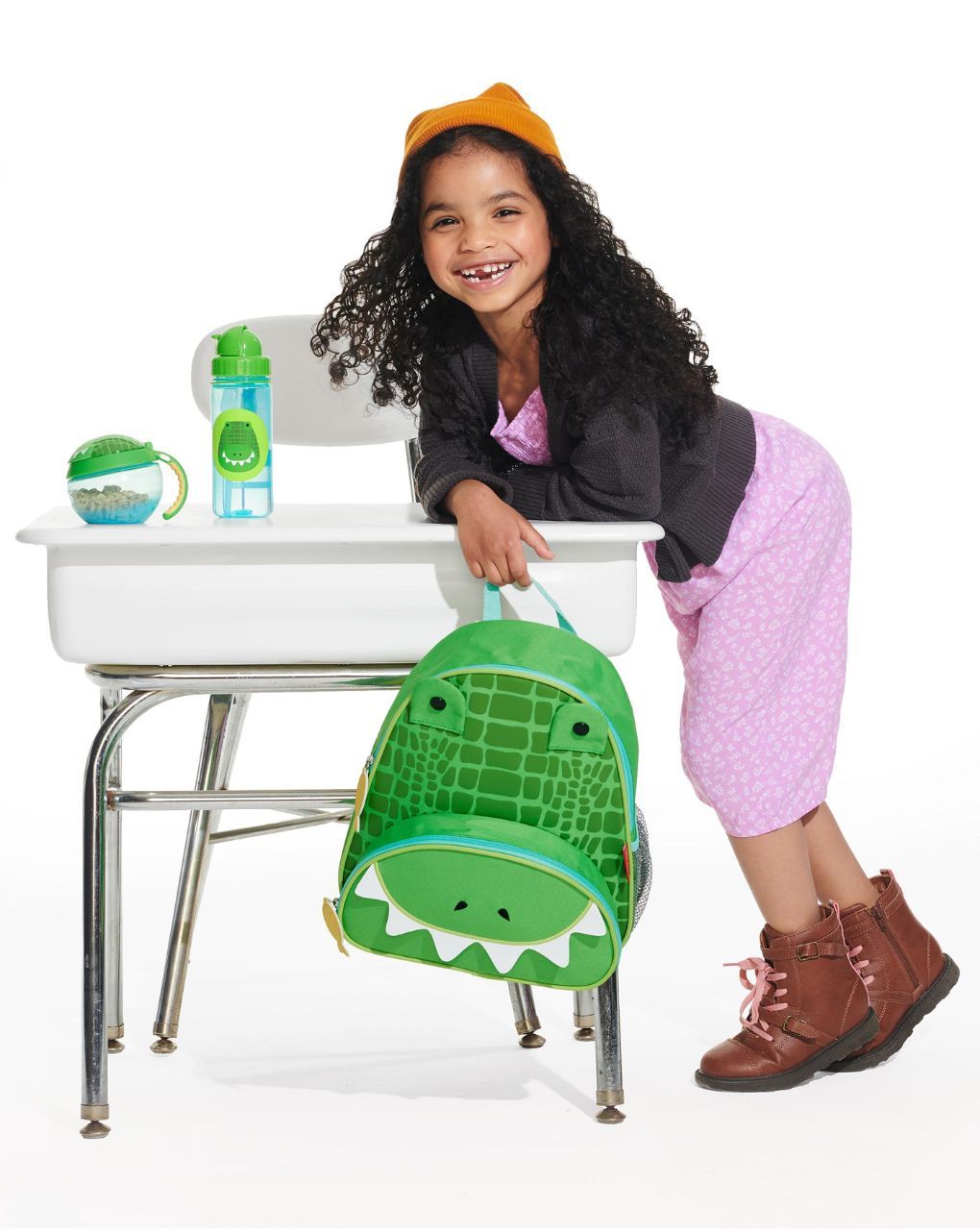 Skip hop zoo παιδική τσάντα πλάτης crocodile 29-2902001-42 - SKIP HOP