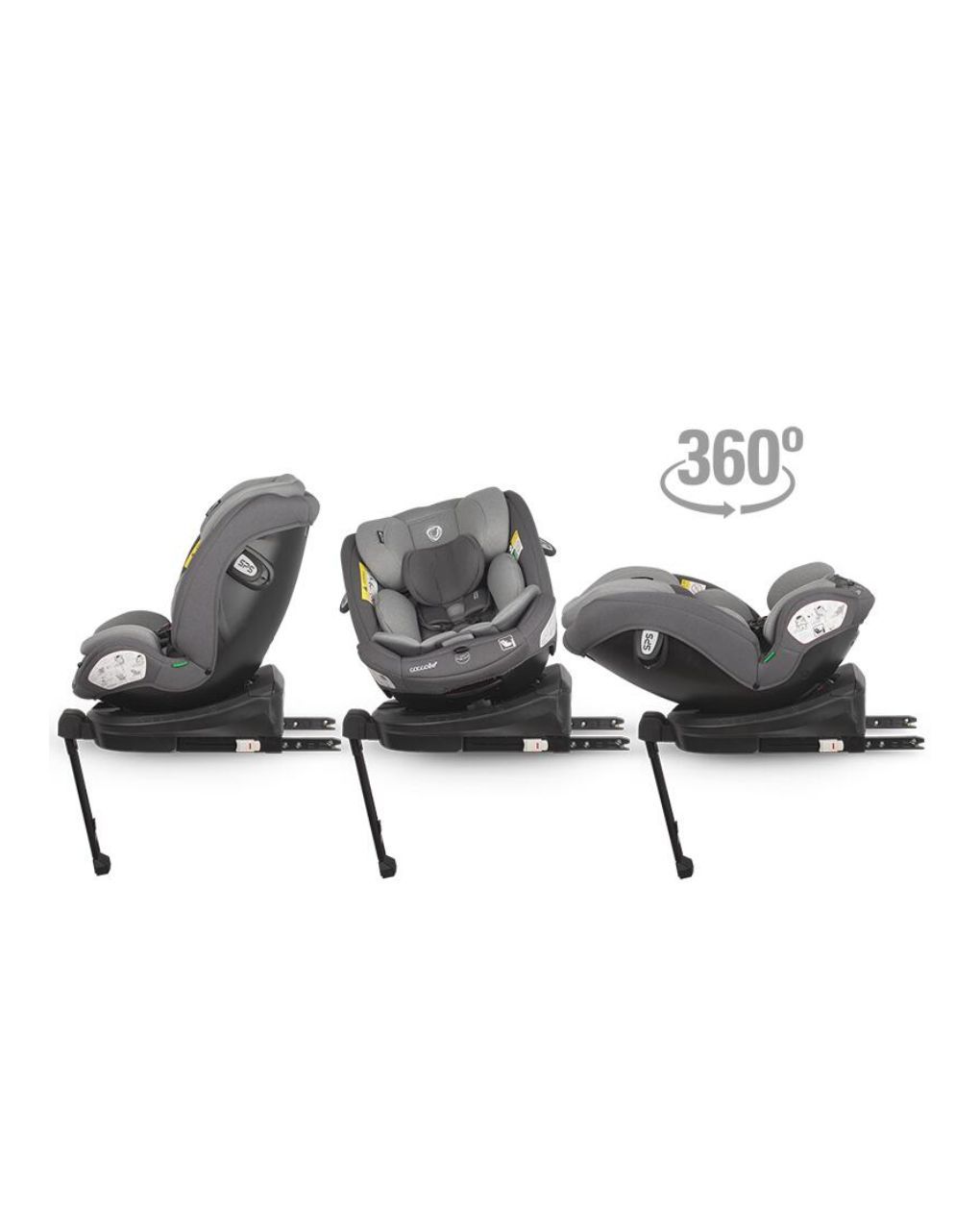 Coccolle κάθισμα αυτοκινήτου sidra i-size (40-150cm) diamond black 324087160 - Coccolle