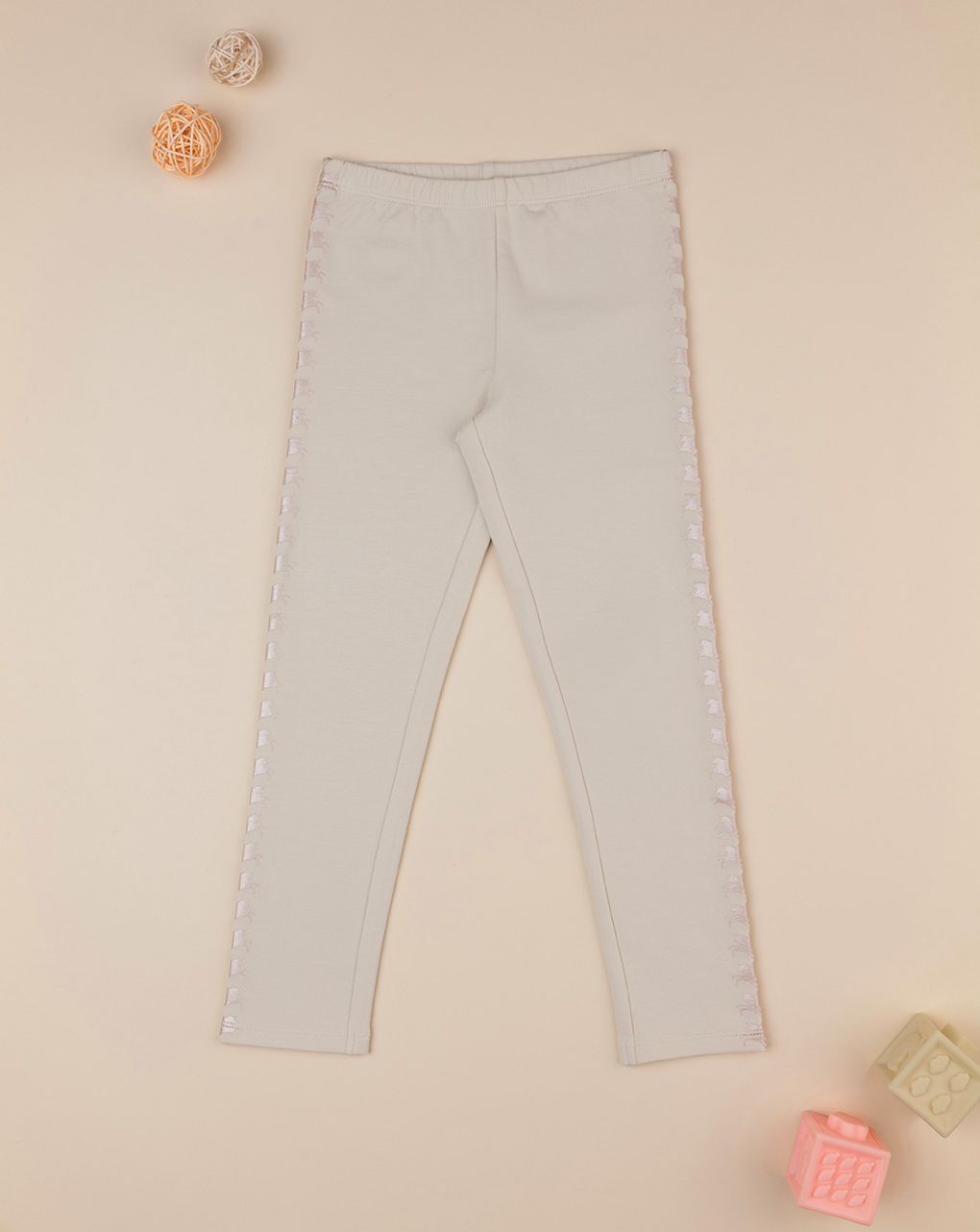 παιδικό κολάν μπεζ unicorn για κορίτσι - Prénatal