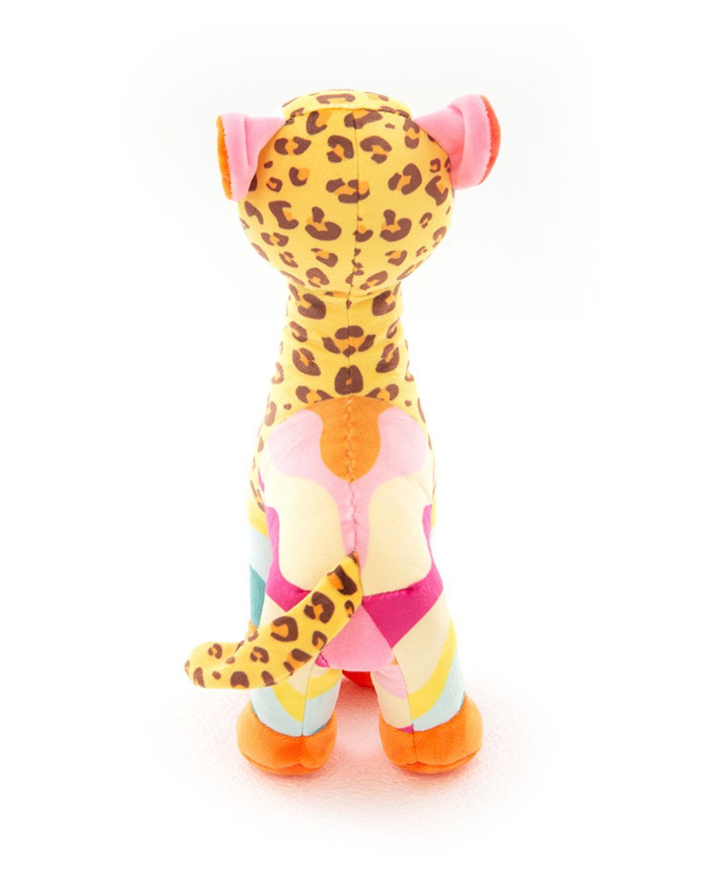 Happymals λούτρινα jungle world: λεοπάρδαλη, hj-003 - HAPPYMALS