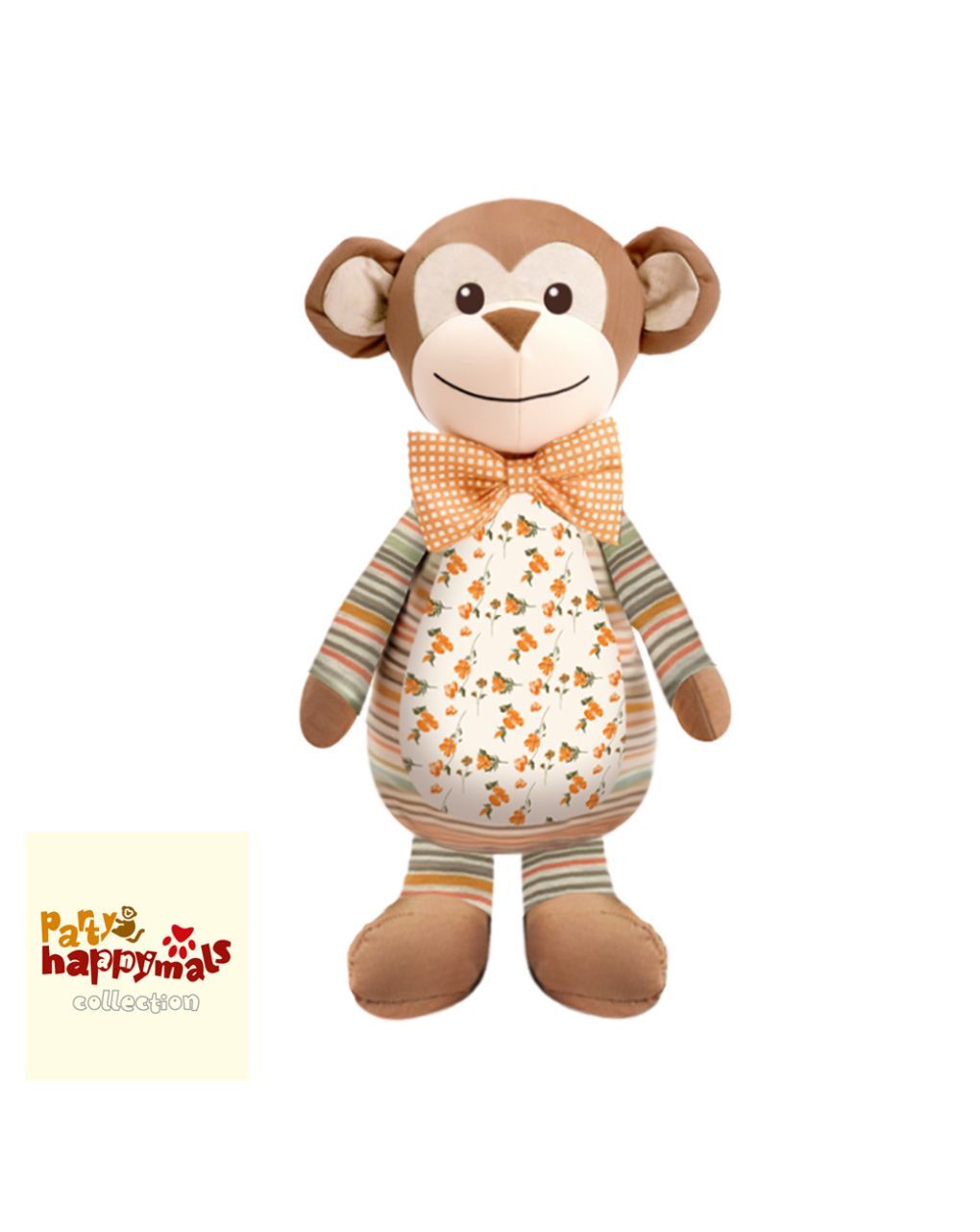 Happymals λούτρινο party time: μαϊμού, hp-005 - HAPPYMALS