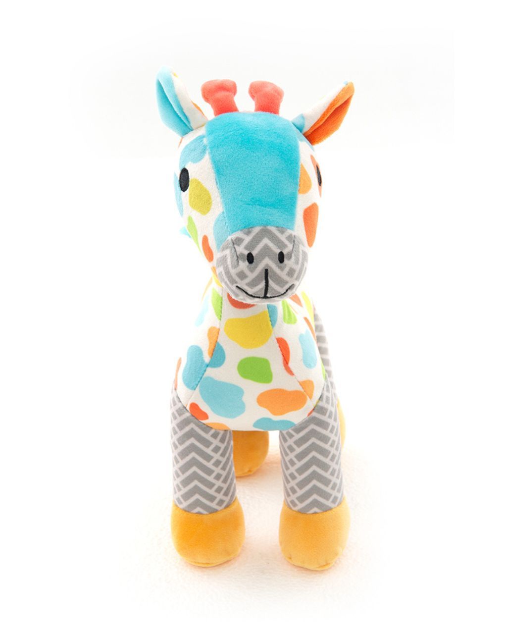 Happymals λούτρινο jungle world: καμηλοπάρδαλη, hj-001 - HAPPYMALS