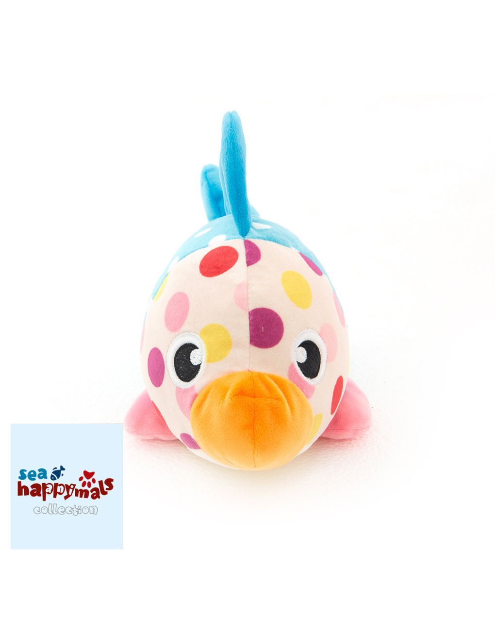 Happymals λούτρινο sea world: ψάρι, hs-003 - HAPPYMALS