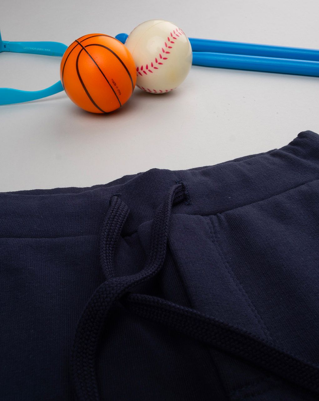 παιδικό παντελόνι φόρμα μπλε/λευκό urban vibes για αγόρι - Prénatal