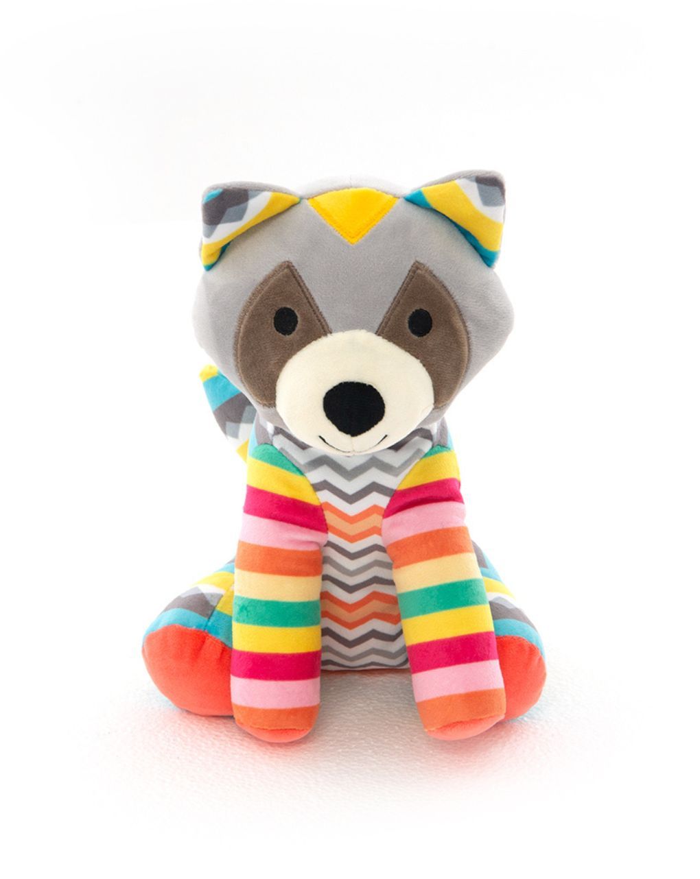 Happymals λούτρινο jungle world: ρακούν, hj-008 - HAPPYMALS