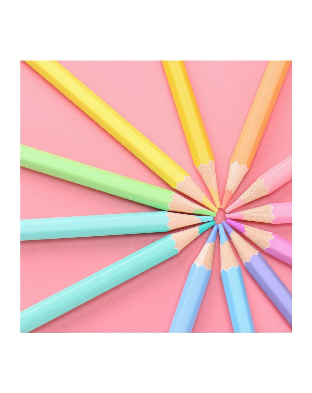 Pastel dream σετ 12 μολύβια smooth colour, lt511209 - LITTLE TREE