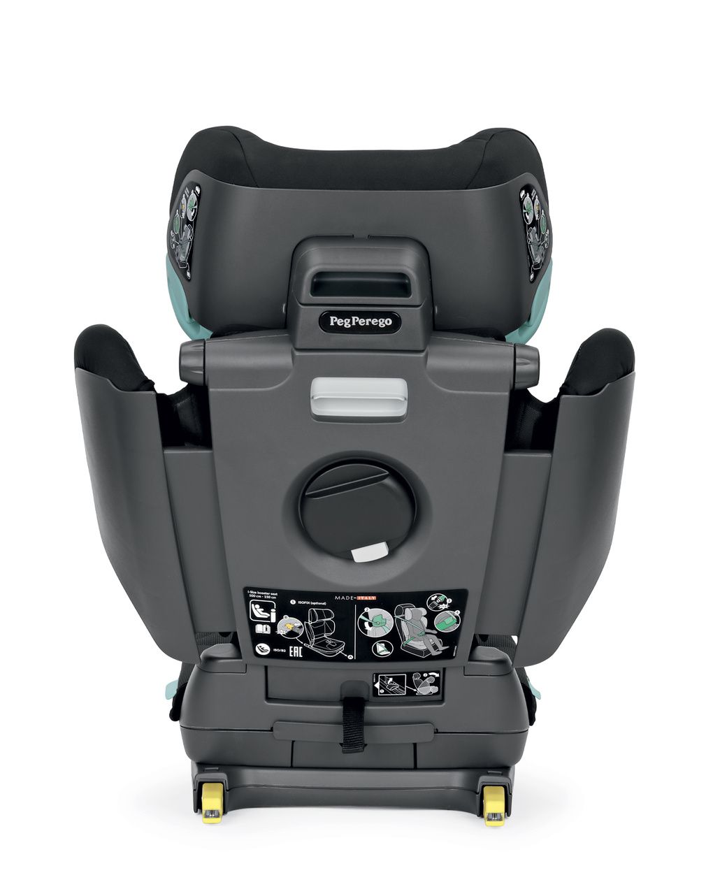 Peg perego κάθισμα αυτοκινήτου viaggio flex i-size (100-150cm) crystal black imvf010000dp53dx13 - Peg-Pérego