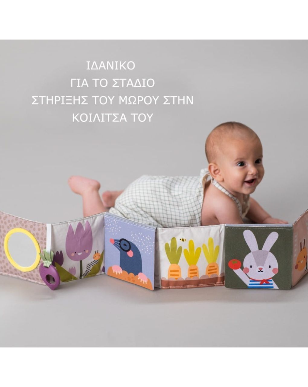 Taf toys βιβλίο δραστηριοτήτων urban garden pram book t-13065 - Taf-toys