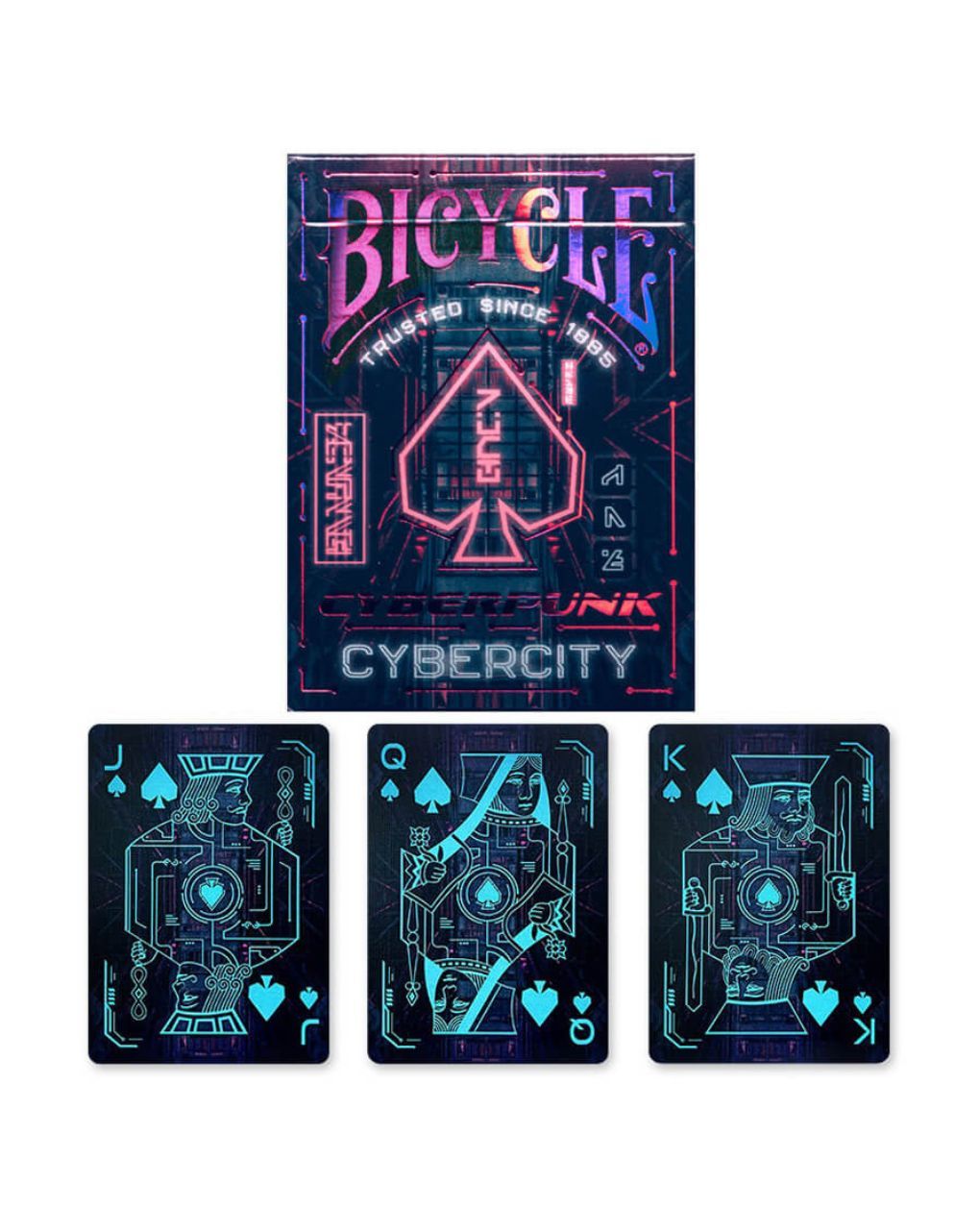 Bicycle τράπουλα cyberpunk cyber city, 10026668 - BICYCLE