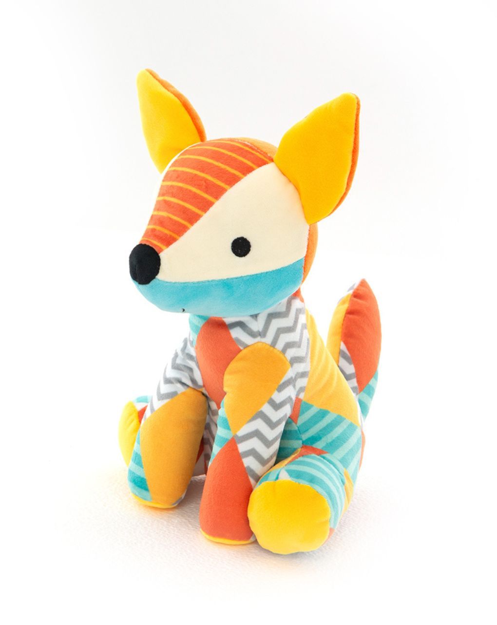 Happymals λούτρινο jungle world: αλεπού, hj-007 - HAPPYMALS