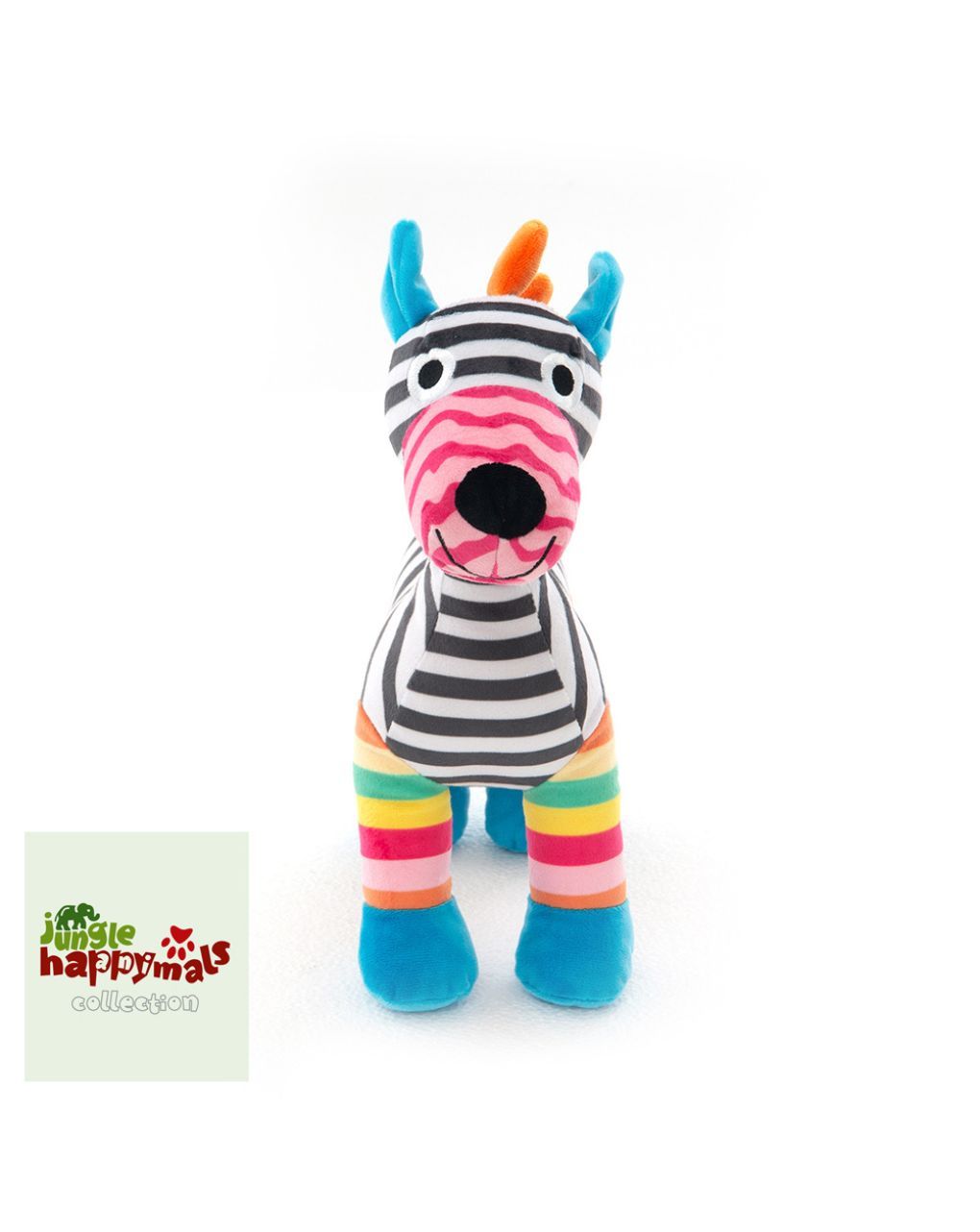 Happymals λούτρινο jungle world: σέβρα, hj-002 - HAPPYMALS