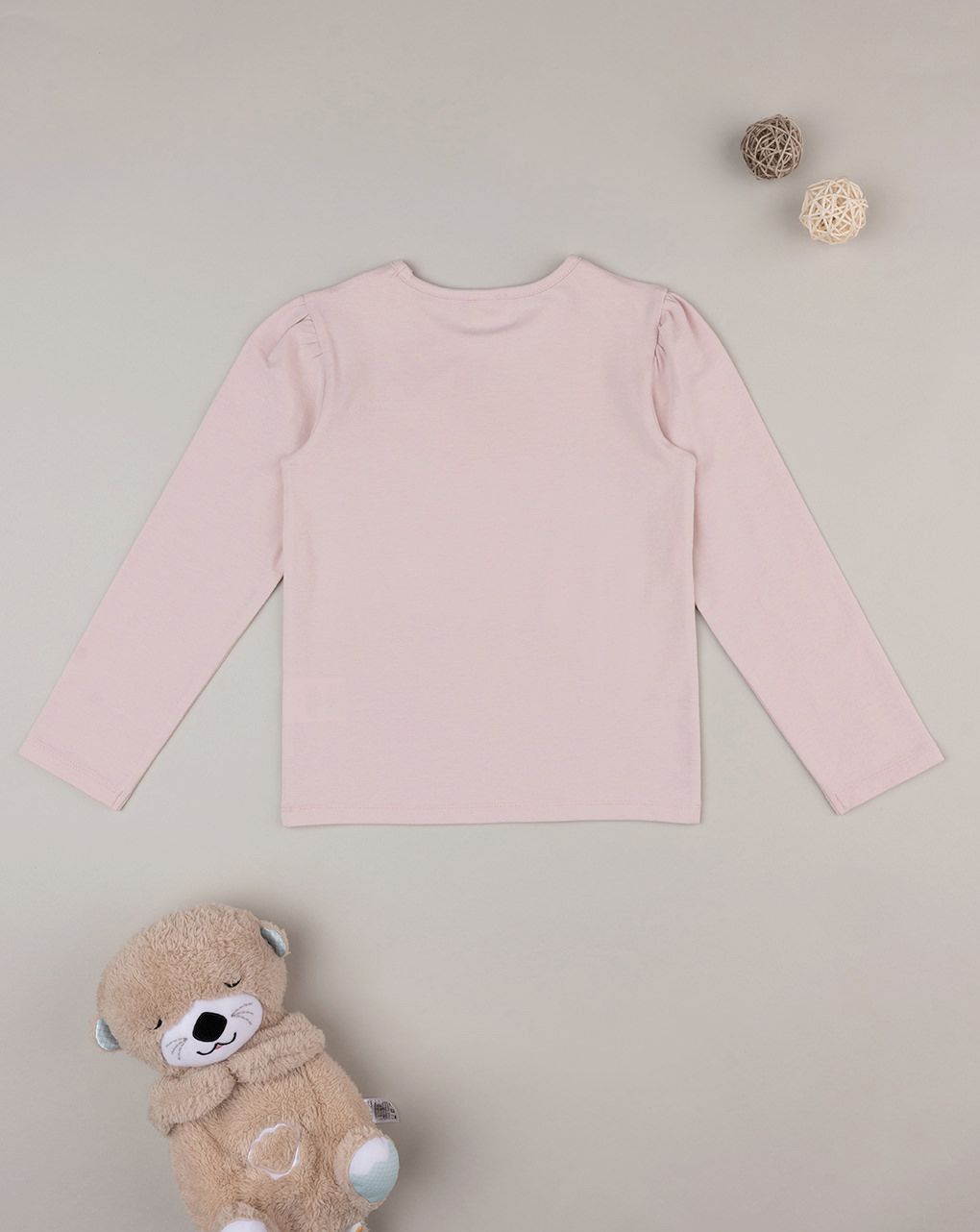 παιδική μπλούζα ροζ love me για κορίτσι - Prénatal