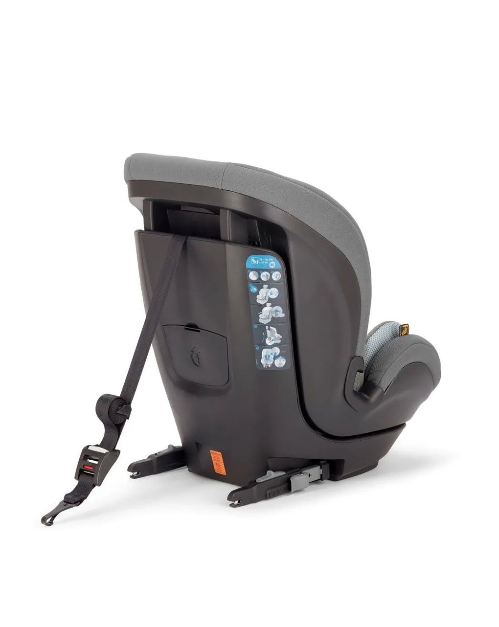 Inglesina κάθισμα αυτοκινήτου caboto i-size (76-150cm) vulcan black av93r0vlb - Inglesina