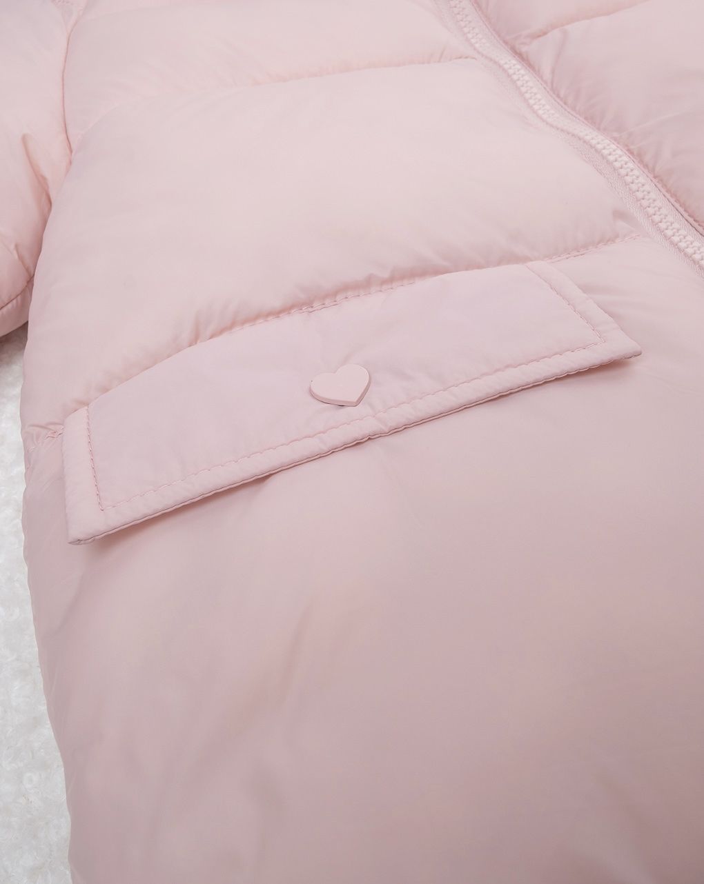 παιδικό μπουφάν puffer ροζ για κορίτσι - Prénatal