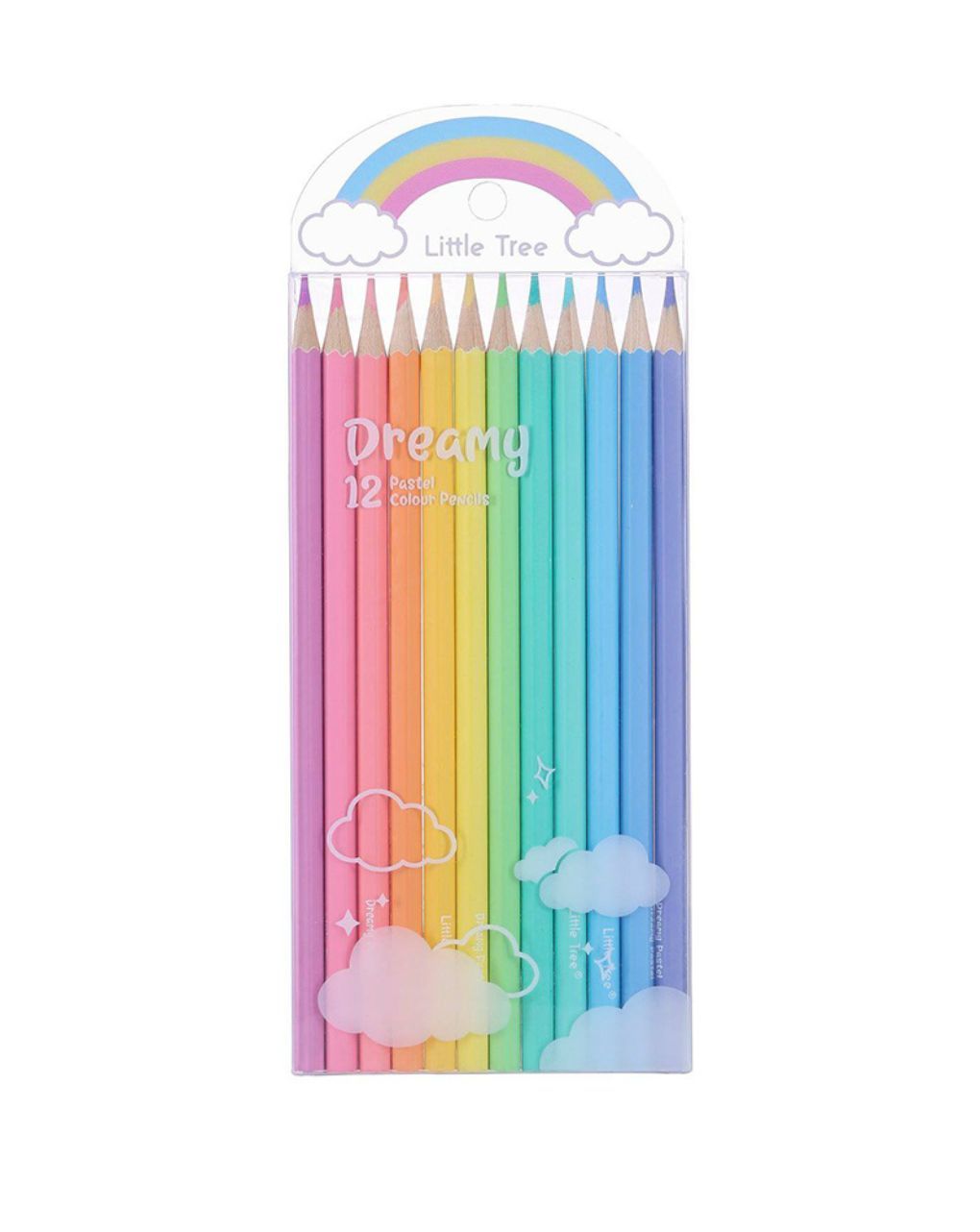 Pastel dream σετ 12 μολύβια smooth colour, lt511209 - LITTLE TREE