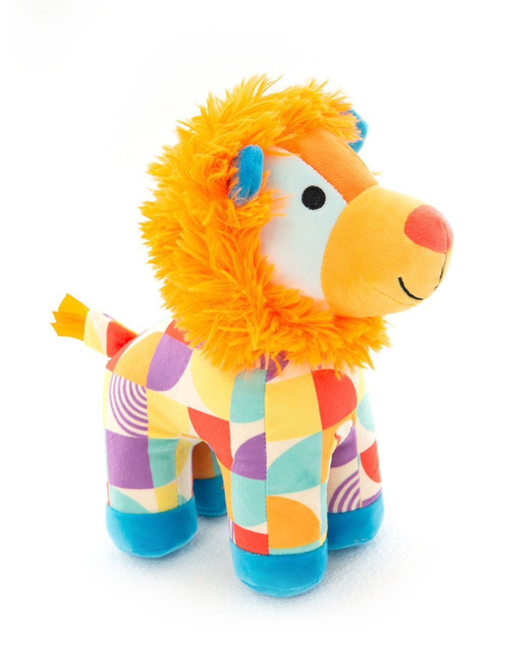 Happymals λούτρινο jungle world: λιοντάρι, hj-006 - HAPPYMALS