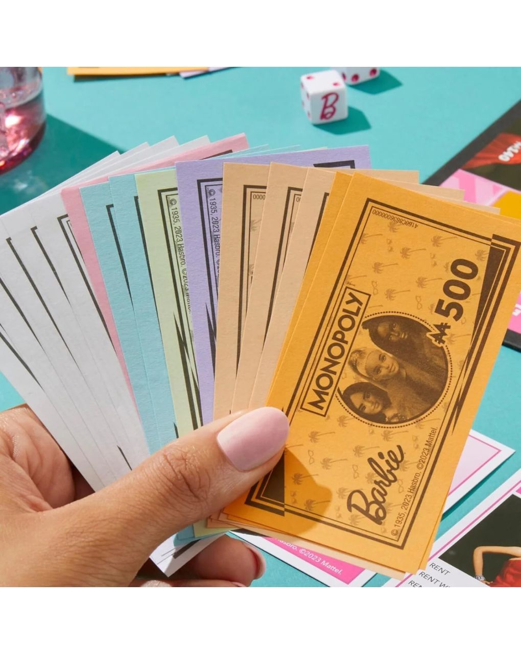 Hasbro επιτραπεζιο παιχνίδι monopoly barbie g0038 - Monopoly