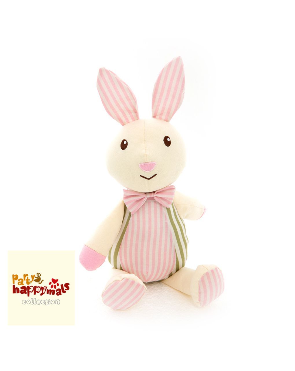 Happymals λούτρινο party time: λαγός, hp-008 - HAPPYMALS