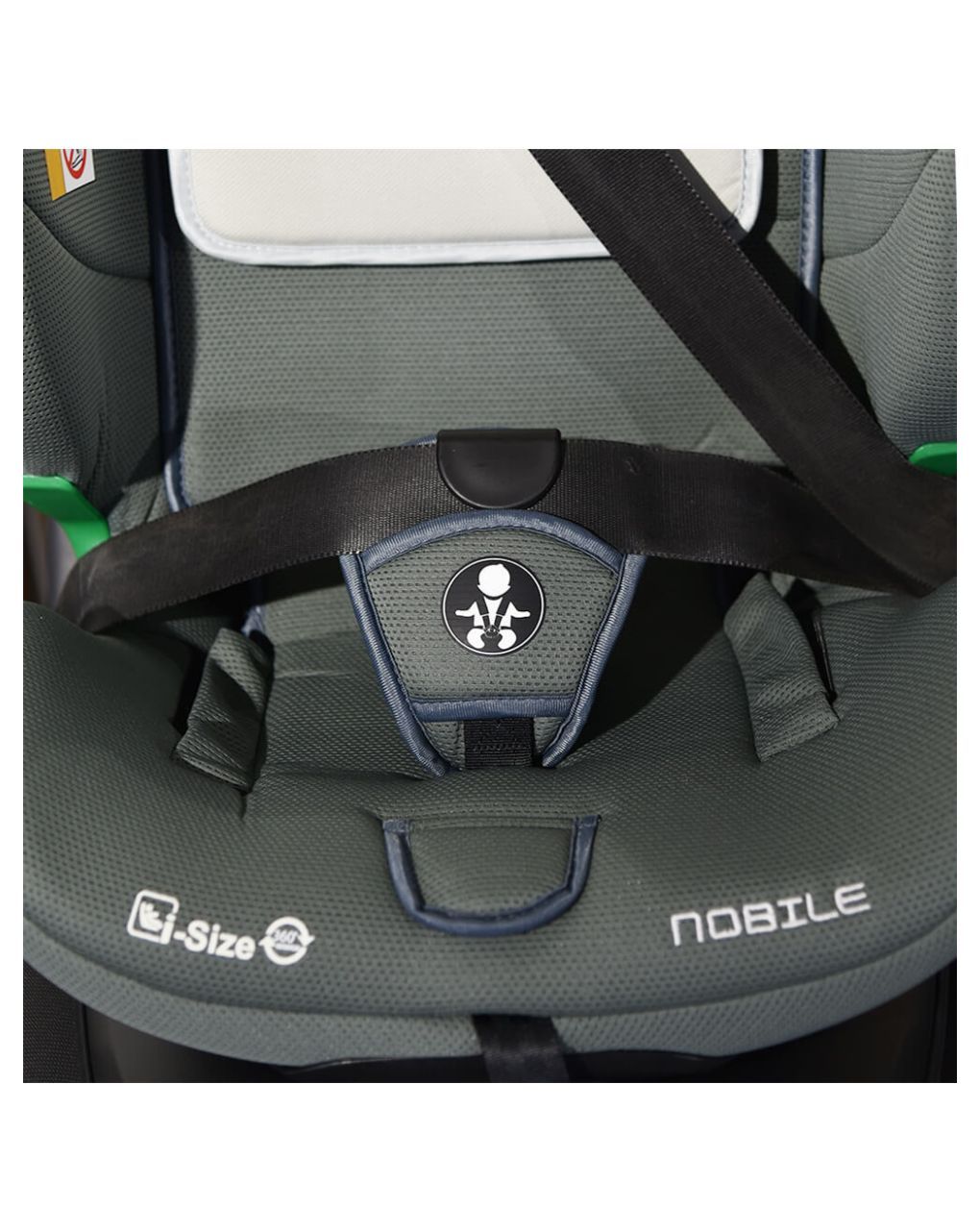 Bebe stars κάθισμα αυτοκινήτου nobile i-size 360° (40-150cm) olive 924-176 - Bebe Stars