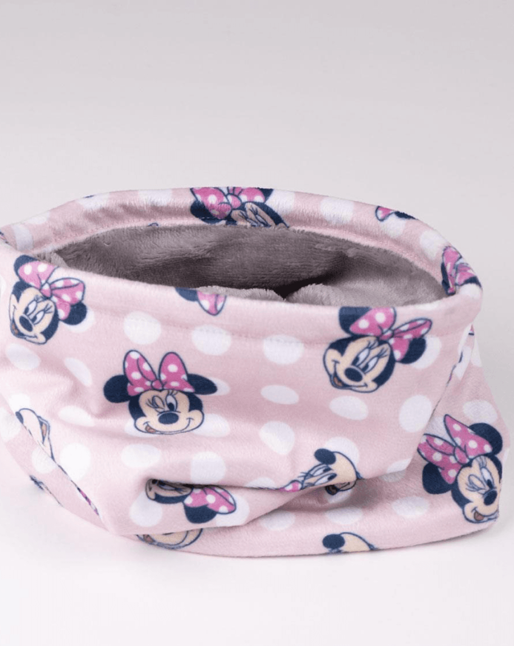 παιδικό κασκόλ λαιμός ροζ minnie για κορίτσι 2200009909 - Disney