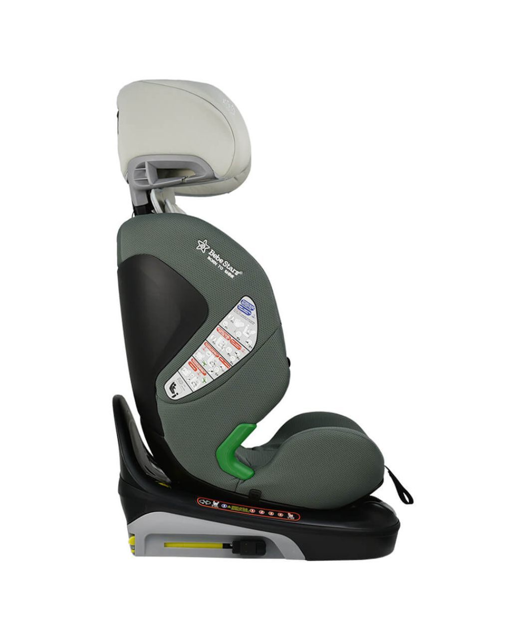 Bebe stars κάθισμα αυτοκινήτου nobile i-size 360° (40-150cm) olive 924-176 - Bebe Stars