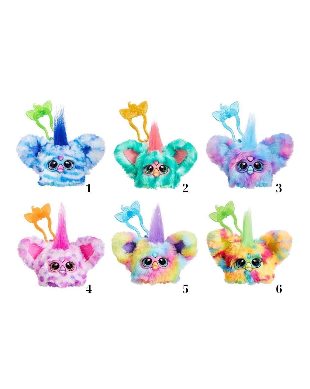 Hasbro furby furblets αρκουδάκι με ήχο 12cm (διάφορα σχέδια) f9703 - FURBY