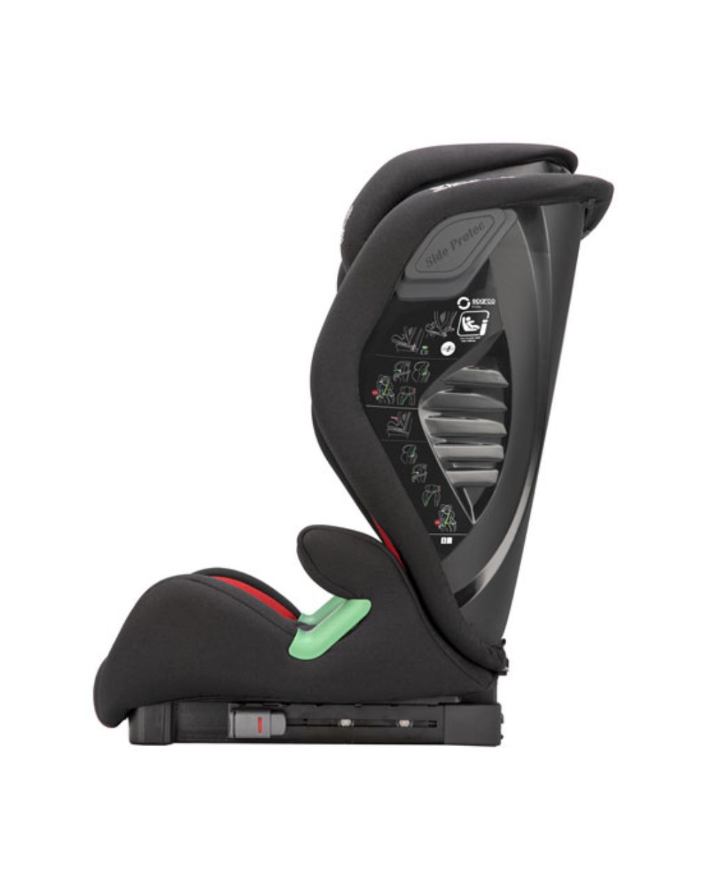Sparco κάθισμα αυτοκινήτου i-size (100-150cm) black/red sk2000i_rd - SPARCO