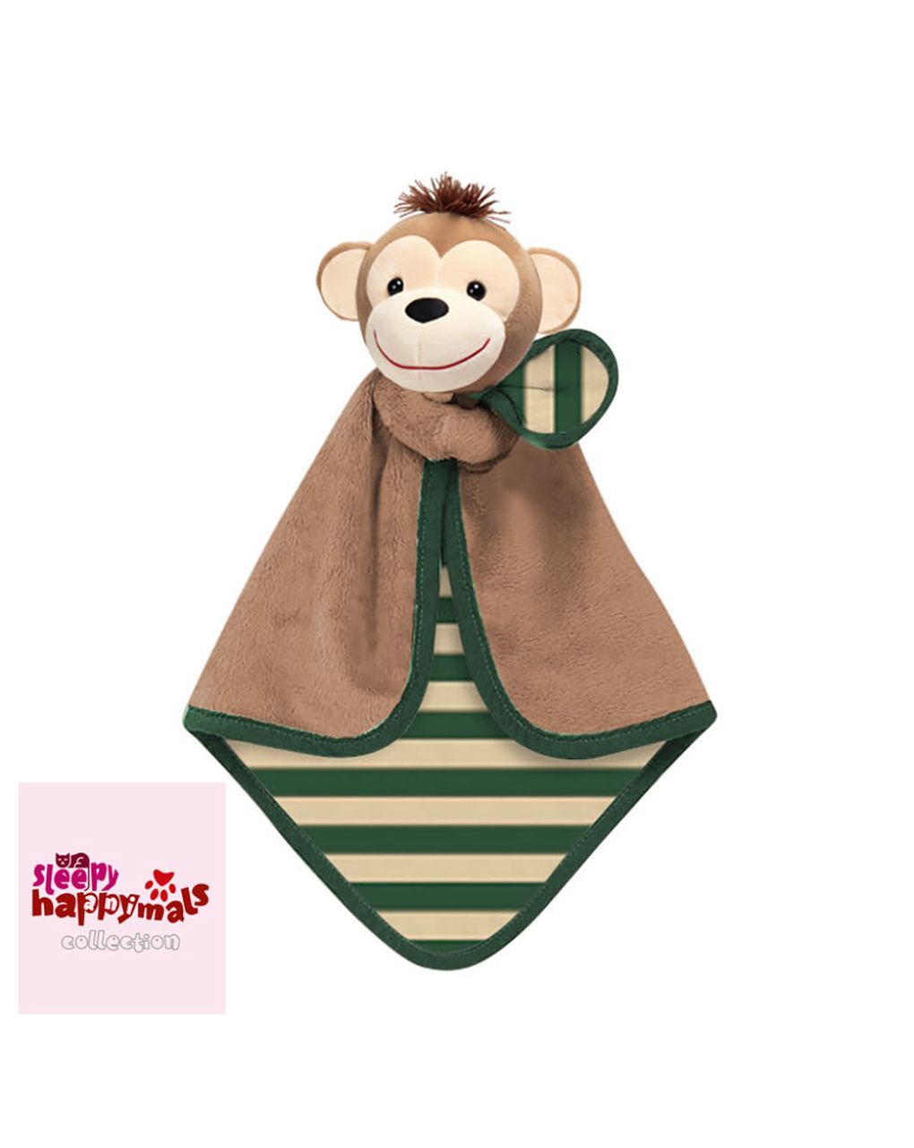 Happymals πανάκι παρηγοριάς sweet sleep: μαϊμού, hm-008 - HAPPYMALS