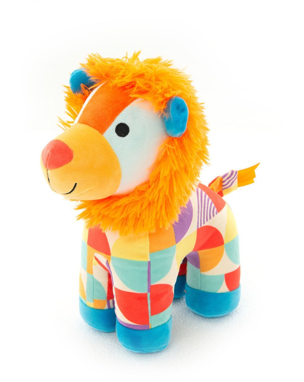 Happymals λούτρινο jungle world: λιοντάρι, hj-006 - HAPPYMALS